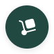 Symbol sækkevogn